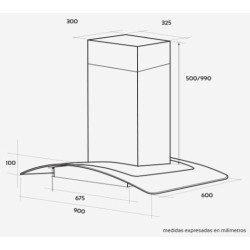 Extractor purificador de cocina Merlina